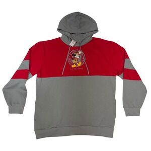 Disney Parks Epcot World Showcase Germany Mickey Mouse Lederhosen Large Hoodie